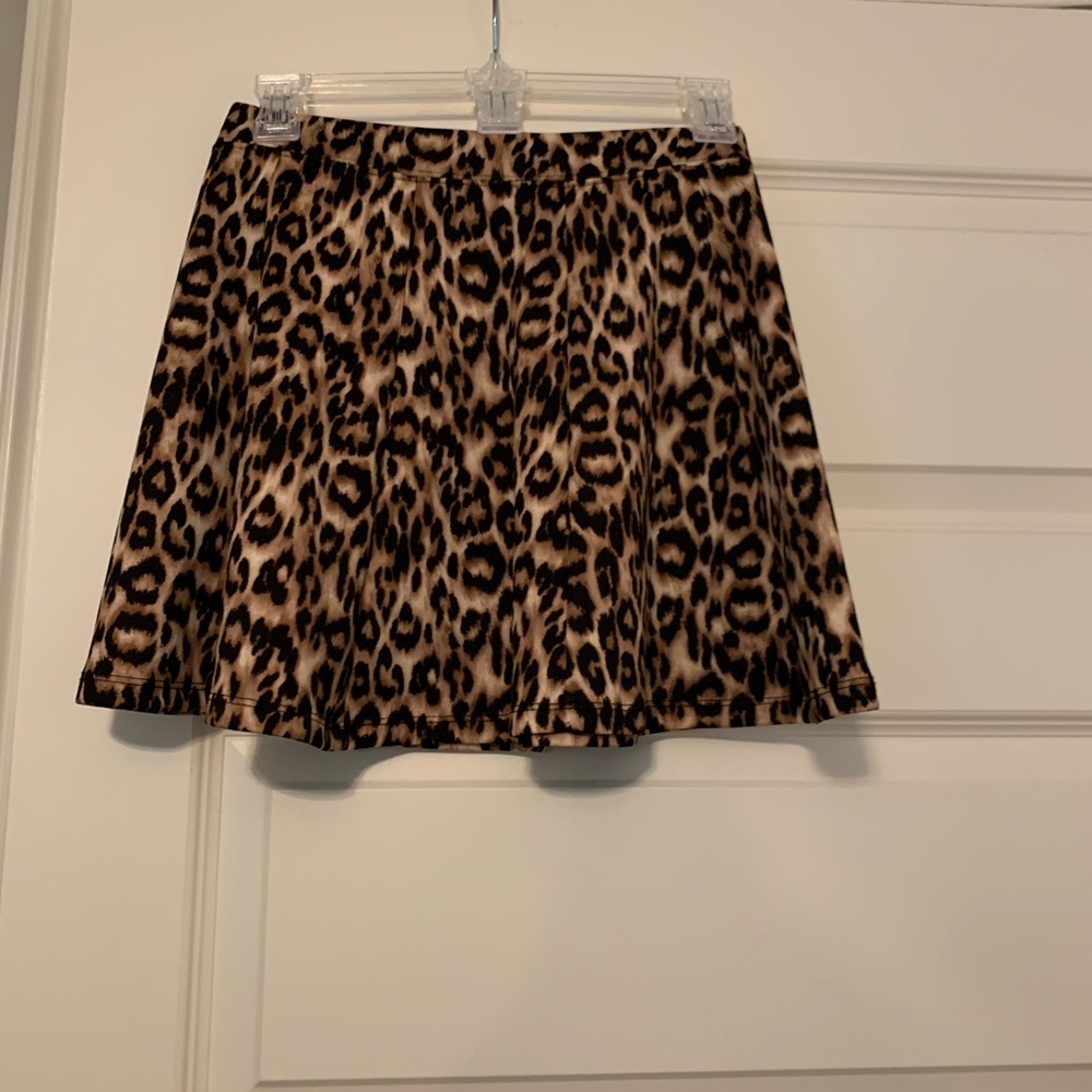 Leopard Mini skirt